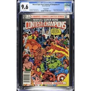Marvel Super Hero Contest of Champions #1 (1982) CGC 9.6 Newsstand 864017